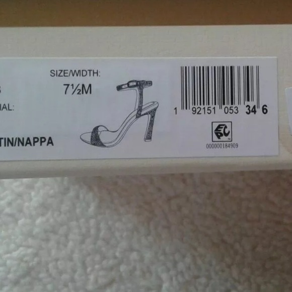 VINCE CAMUTO IMAGINE RHINESTONE STUDDED HIGH HEELS - Picture 15 of 15